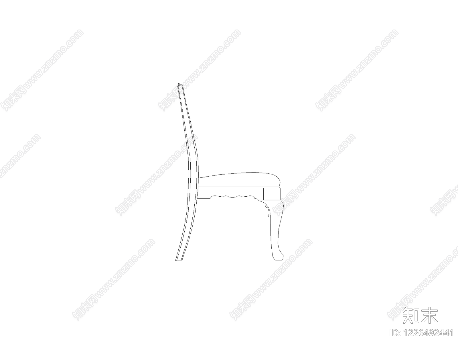 椅子CAD图纸