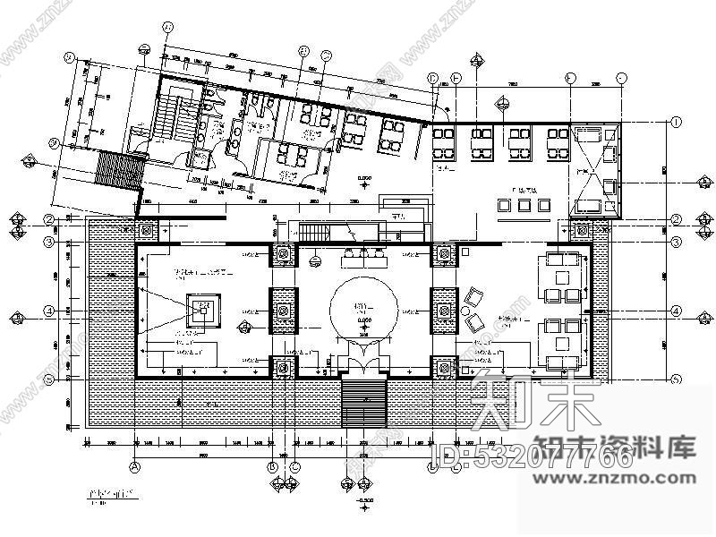 施工图北京某售楼处施工图cad施工图下载【ID:532077766】