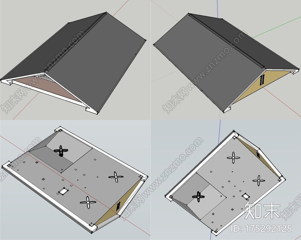 双层房屋3d打印模型下载【ID:175292125】