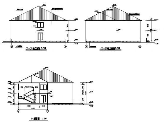某二层办公小楼建筑方案图cad施工图下载【ID:151402154】