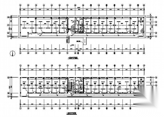 [金华市]某四层办公楼建筑结构水电施工图cad施工图下载【ID:167372191】