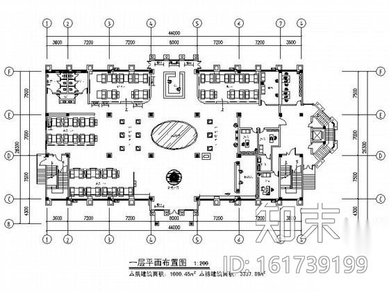 [四川]古典欧式售楼处室内装修图（含效果）cad施工图下载【ID:161739199】