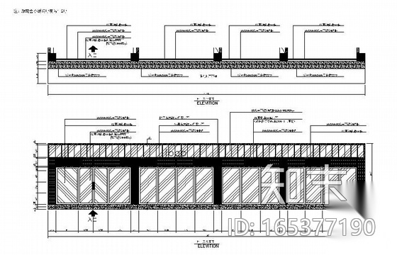 [云南]某现代风格洗脚城室内装修施工图cad施工图下载【ID:165377190】