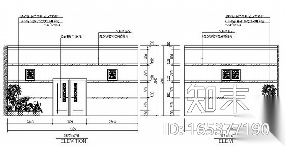 [云南]某现代风格洗脚城室内装修施工图cad施工图下载【ID:165377190】