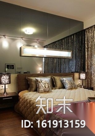 [上海]混搭三居样板房设计图（含实景）cad施工图下载【ID:161913159】