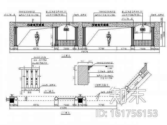 [黑龙江]某香港家具城装修图cad施工图下载【ID:161756153】