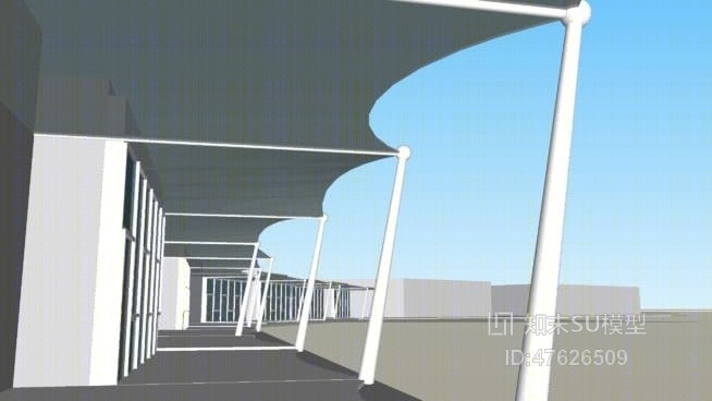 景观小建筑SU模型下载【ID:47626509】