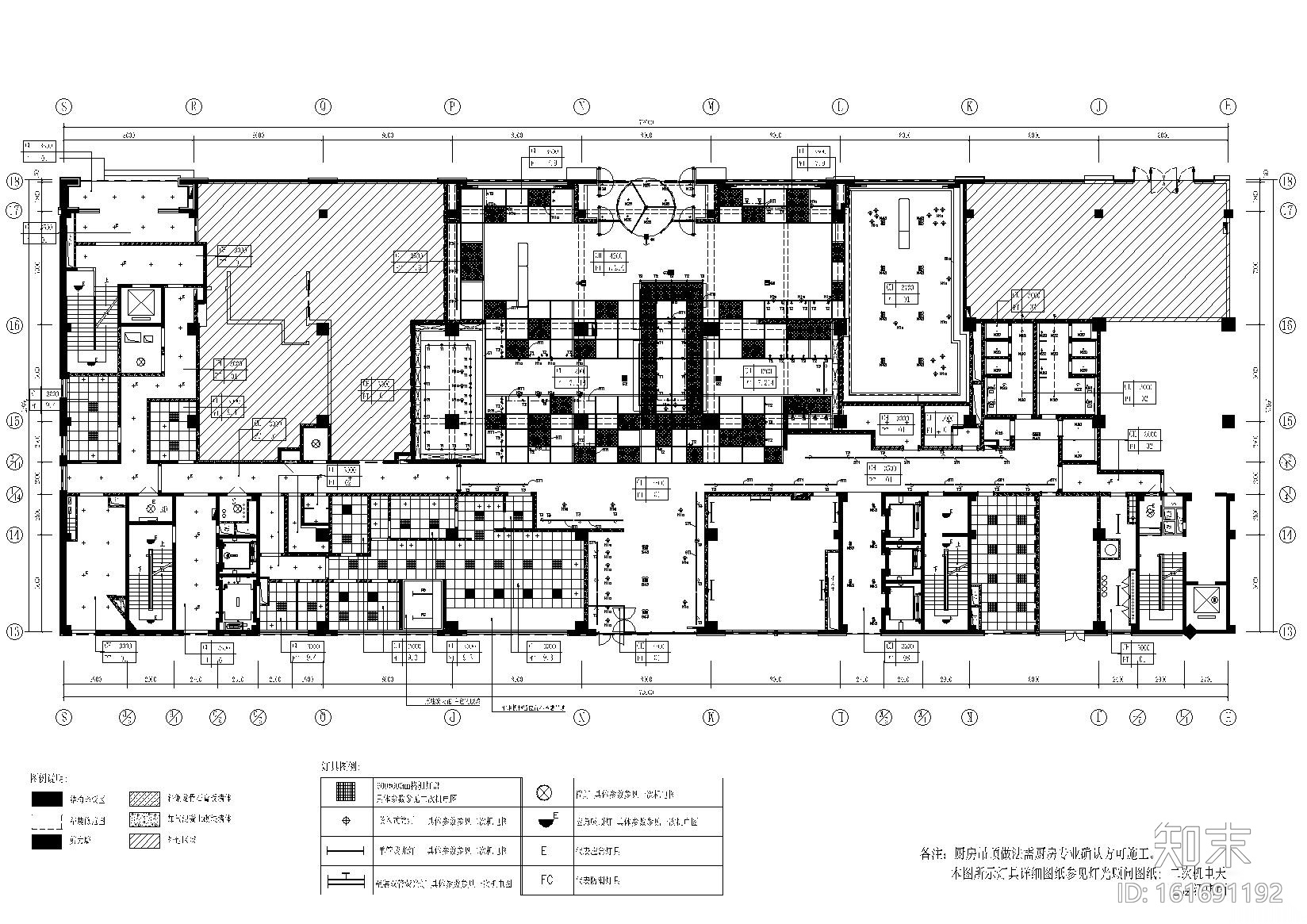 [济南]复古工业风​酒店施工图_附效果图cad施工图下载【ID:161691192】