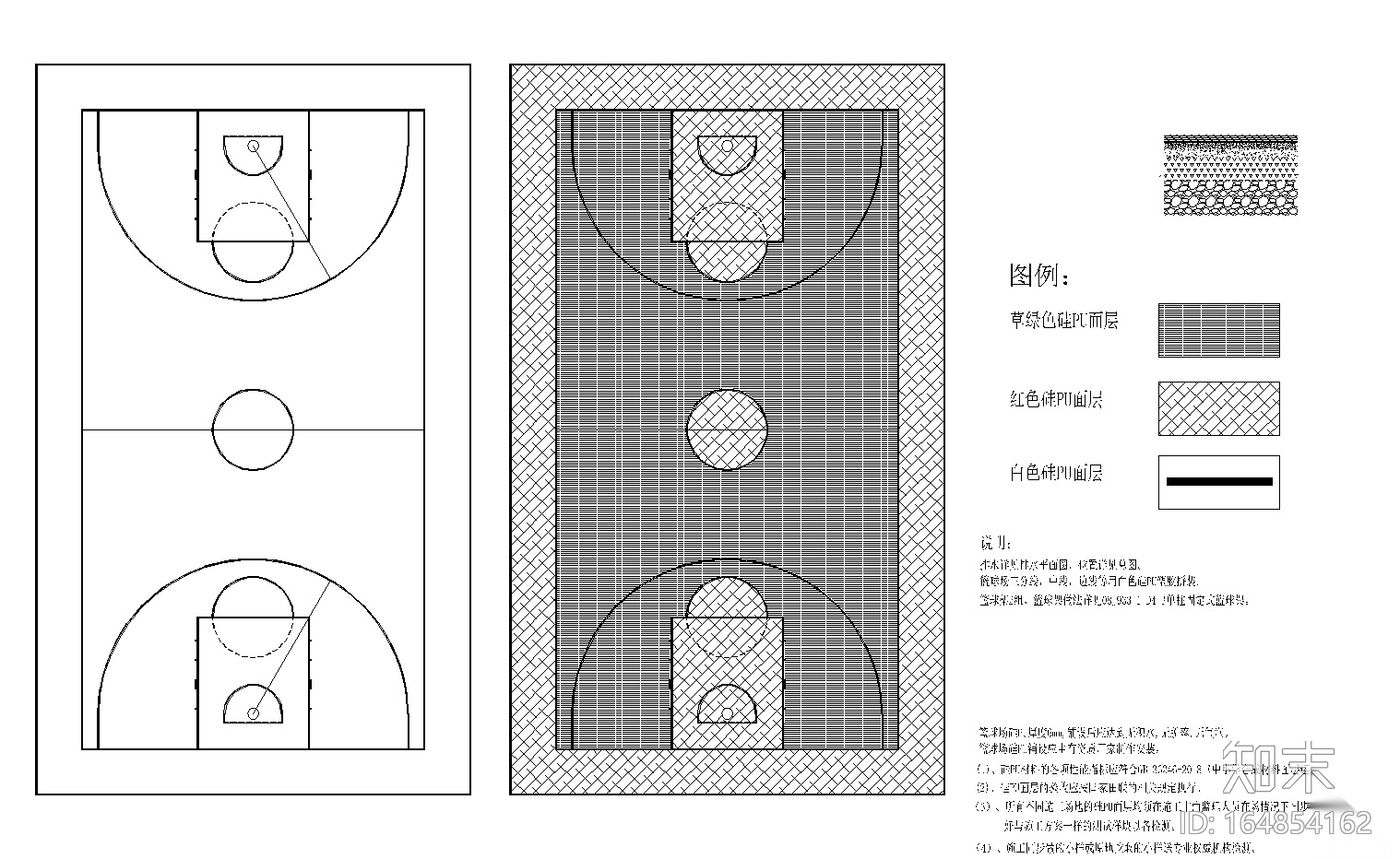 [贵州]小学扩建项目室外景观CAD施工图施工图下载【ID:164854162】