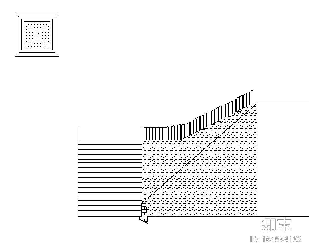 [贵州]小学扩建项目室外景观CAD施工图施工图下载【ID:164854162】