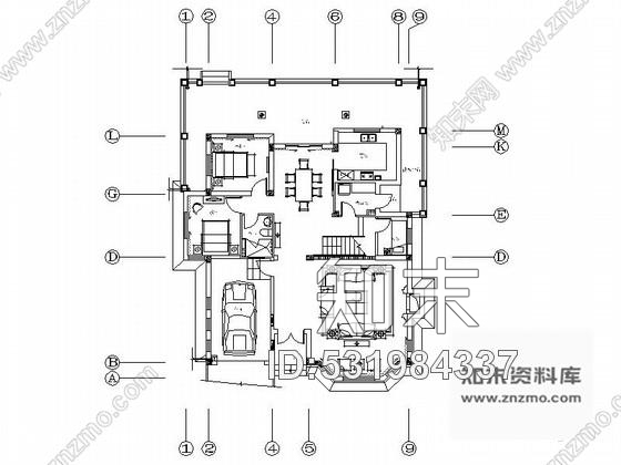 施工图武汉临湖独栋双层别墅室内装修施工图施工图下载【ID:531984337】