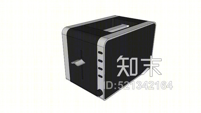 烤面包机SU模型下载【ID:521342164】