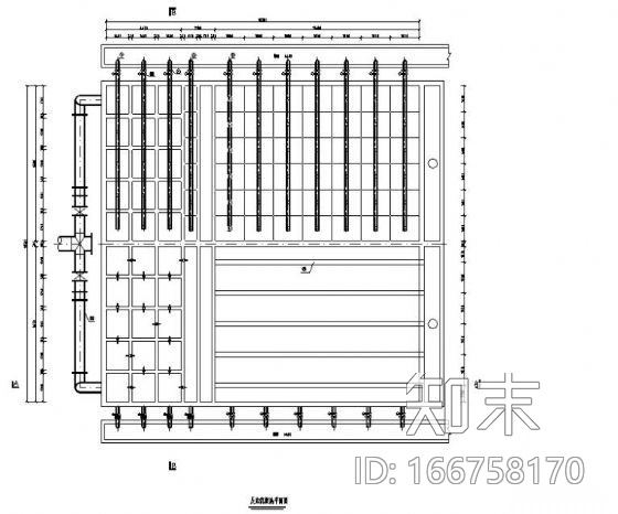 4.0万吨/天反应沉淀池工艺施工图施工图下载【ID:166758170】