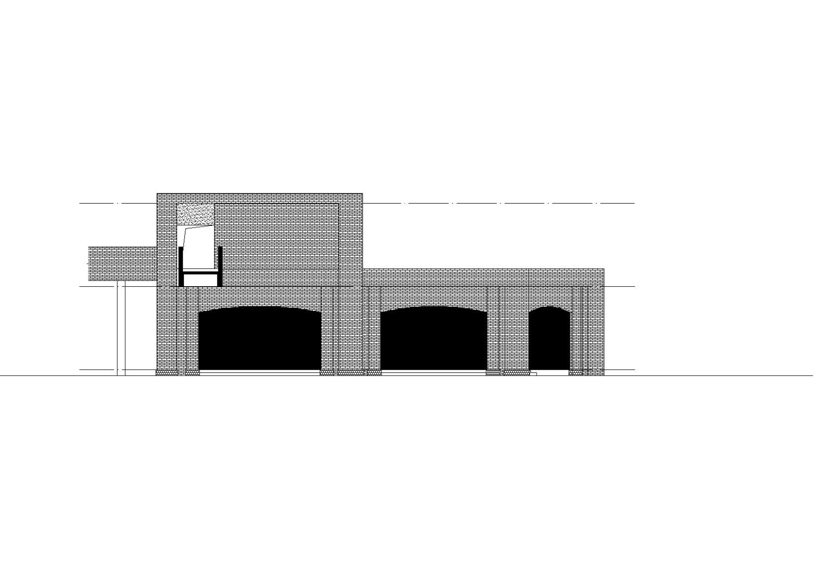 [河南]高校校园商业街建筑设计施工图（CAD）cad施工图下载【ID:151440194】