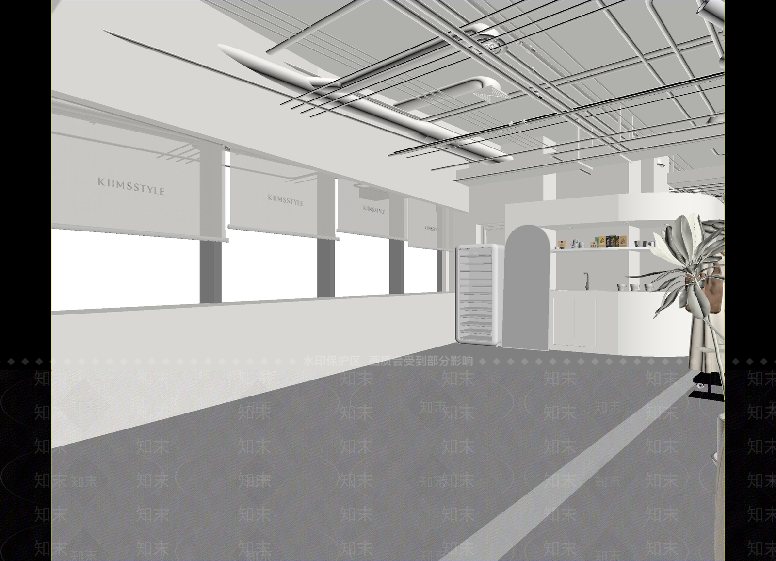 现代其他办公空间3D模型下载【ID:1214662403】