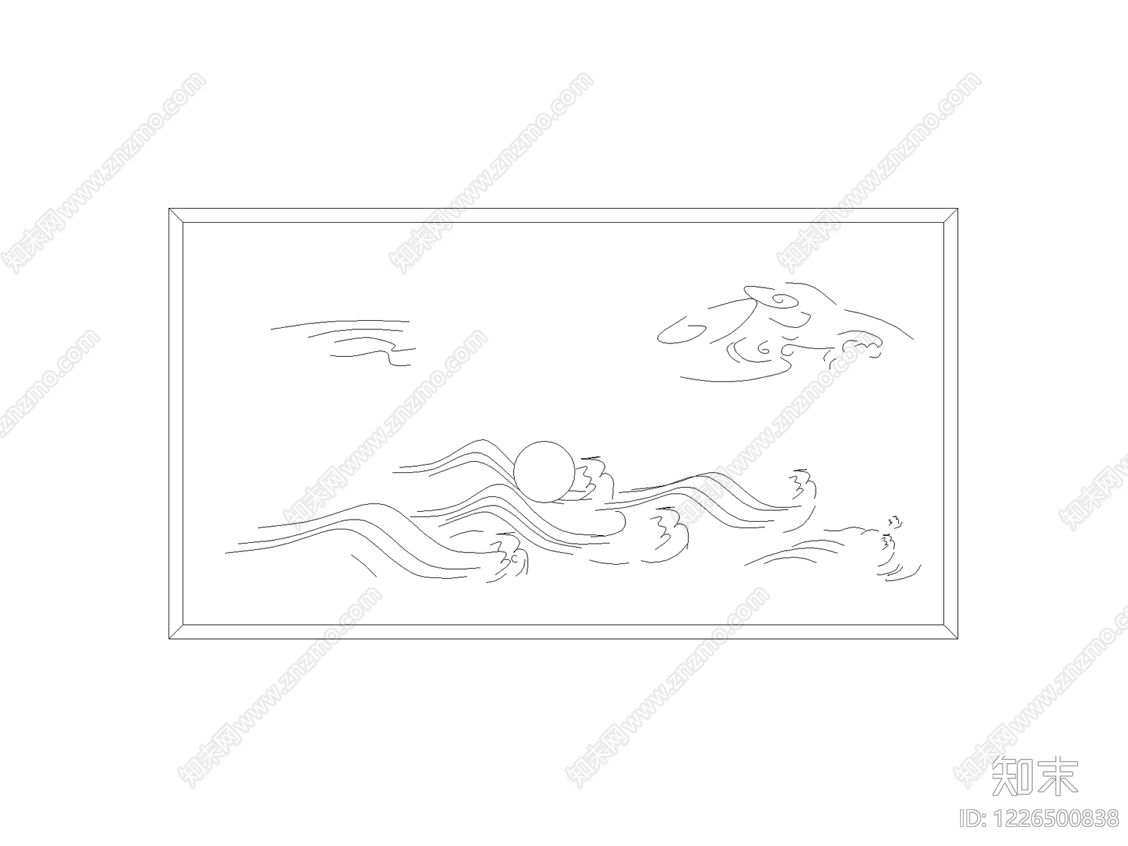 雕塑装饰构件CAD图纸