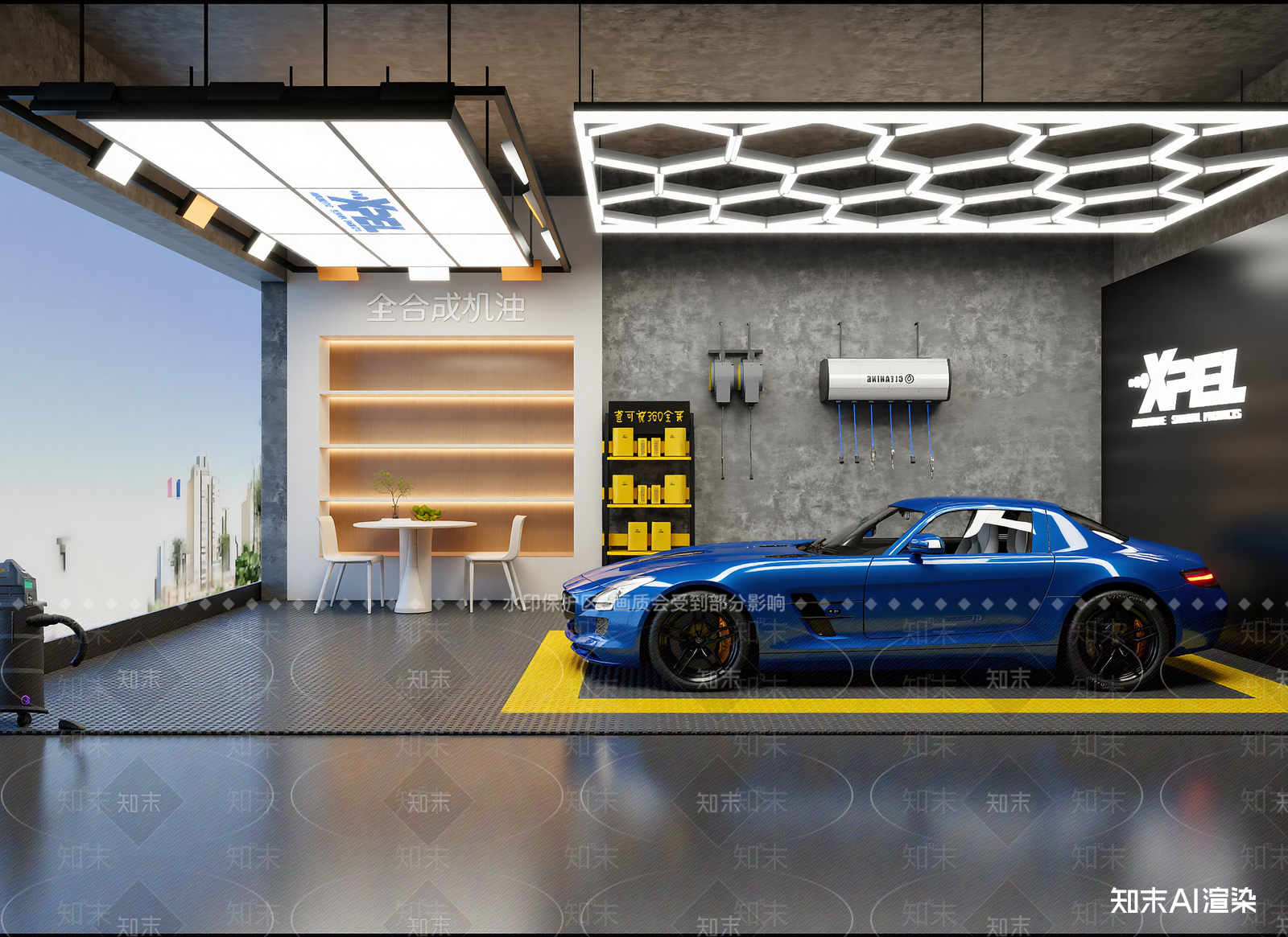 现代汽车展厅3D模型下载【ID:1214618520】