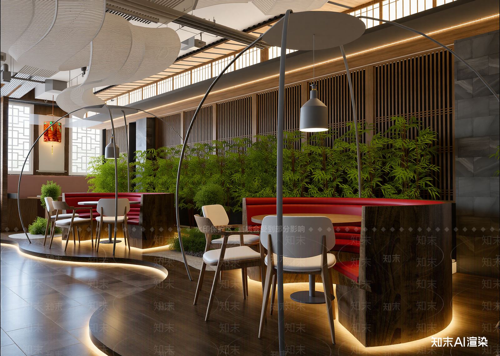 新中式茶馆3D模型下载【ID:1214398457】