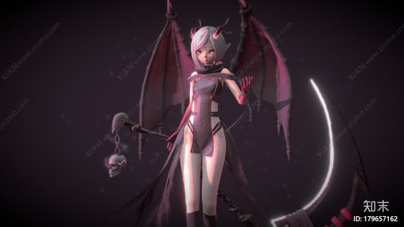 龙女CG模型下载【ID:179657162】