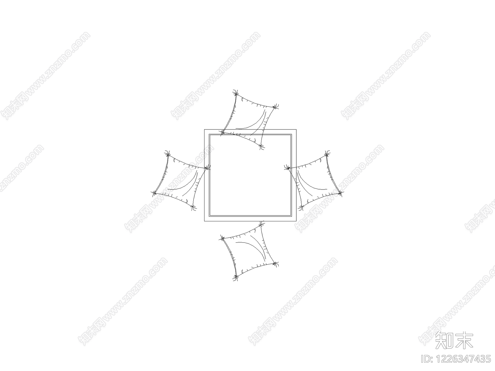 现代综合硬装构件图库CAD图纸