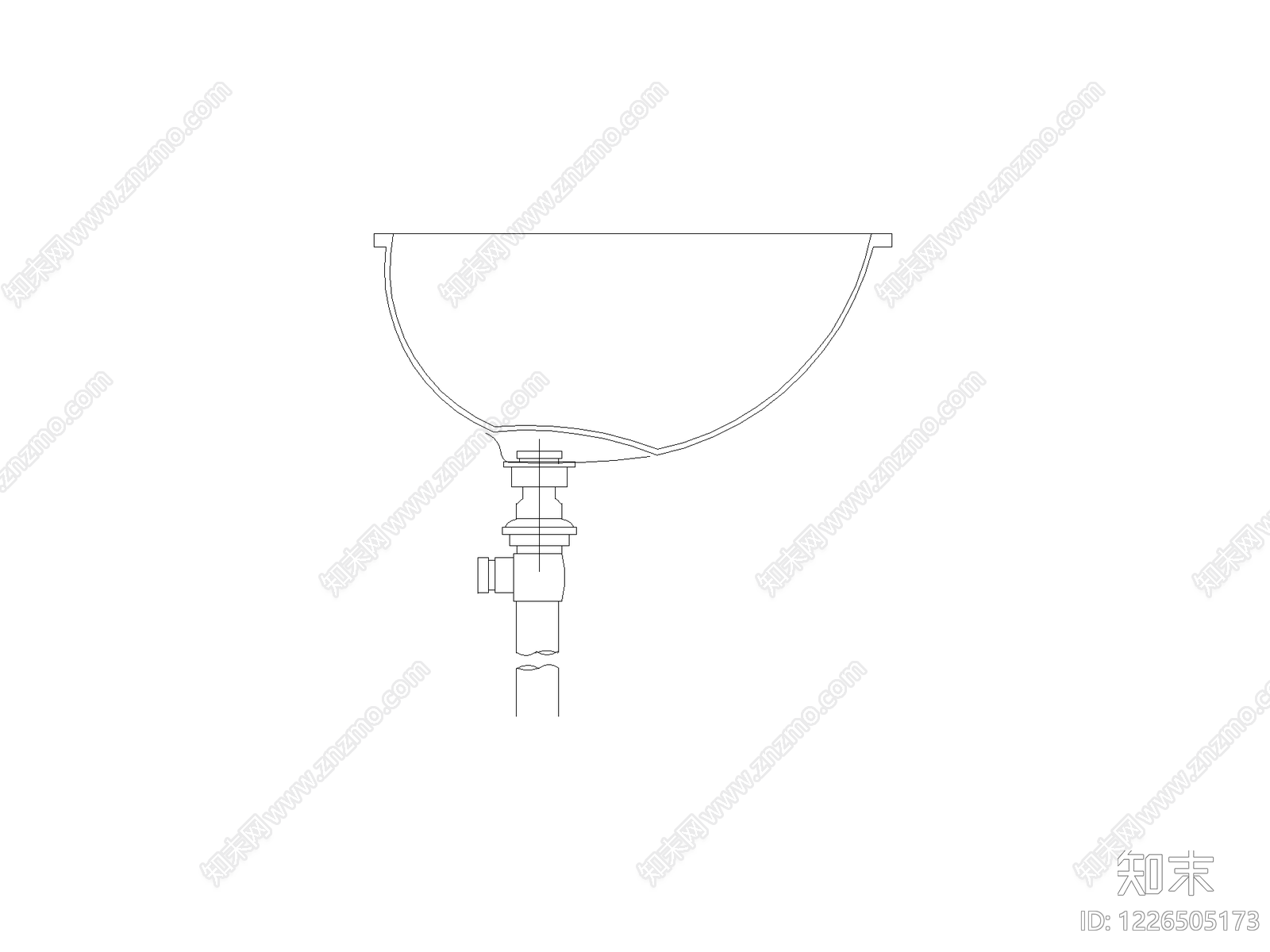 卫浴设施cad施工图下载【ID:1226505173】