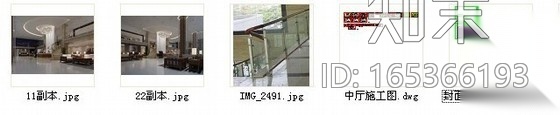 [福建]家具旗舰店中厅装修图（含效果）cad施工图下载【ID:165366193】