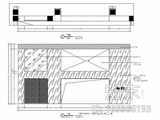 [福建]家具旗舰店中厅装修图（含效果）cad施工图下载【ID:165366193】