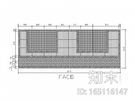 30平方会议室装修图cad施工图下载【ID:165116147】