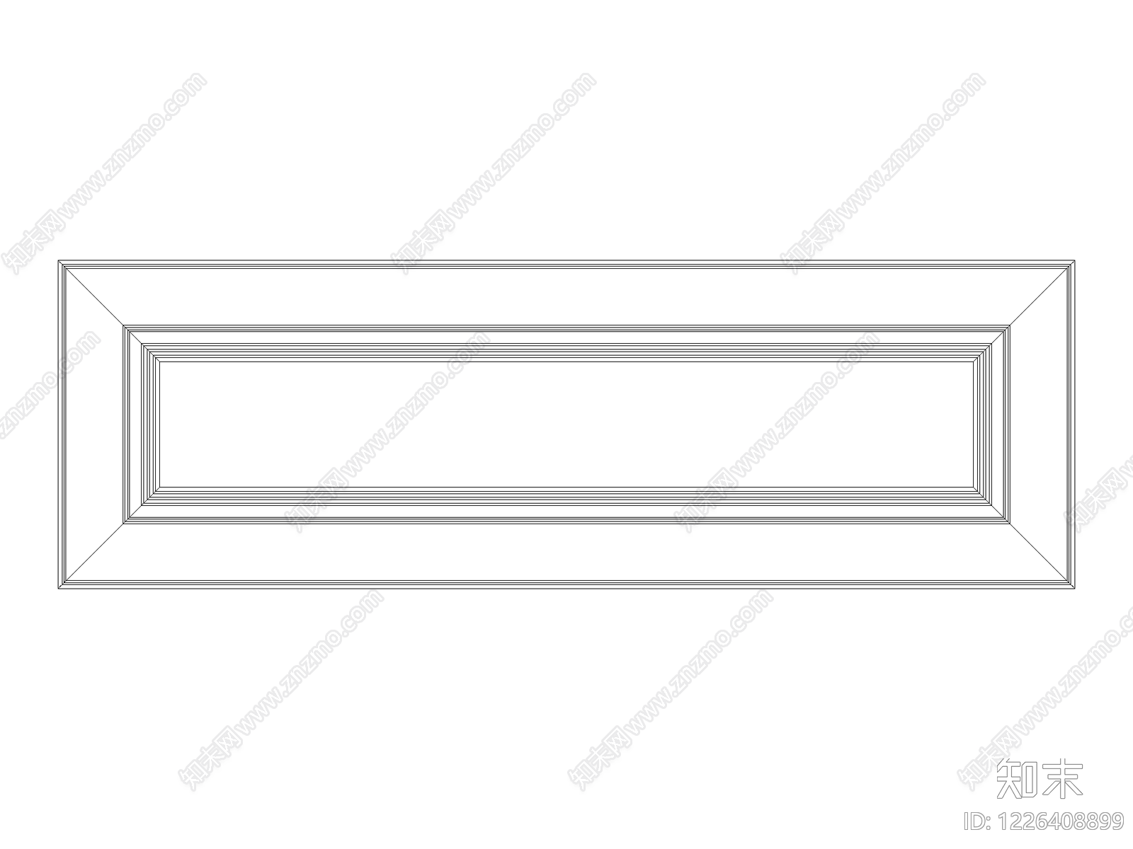 装饰线条CAD图纸