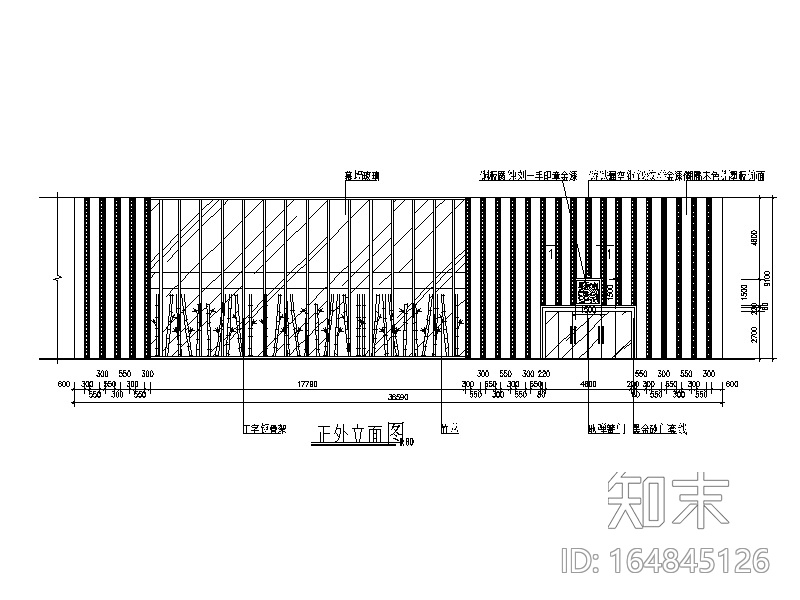 中式风格连锁火锅店设计CAD施工图cad施工图下载【ID:164845126】