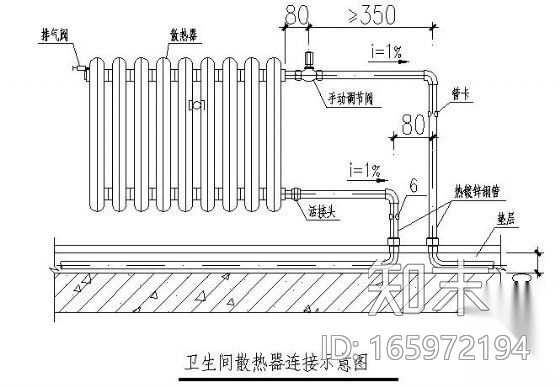 暖通节点安装标准大样图施工图下载【ID:165972194】