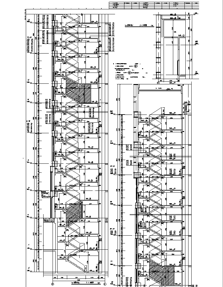 [福建]高层框架剪力墙商业购物中心施工图（万科知名地...cad施工图下载【ID:180439129】