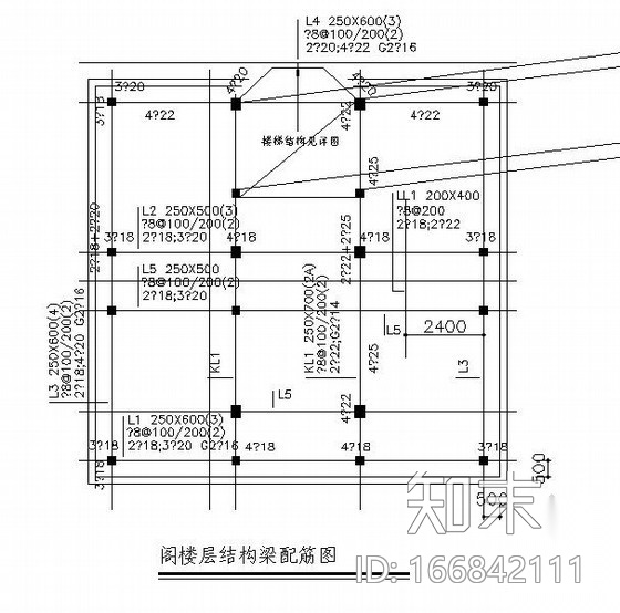 三层砖混结构私人住宅结构施工图（含建筑施工图cad施工图下载【ID:166842111】