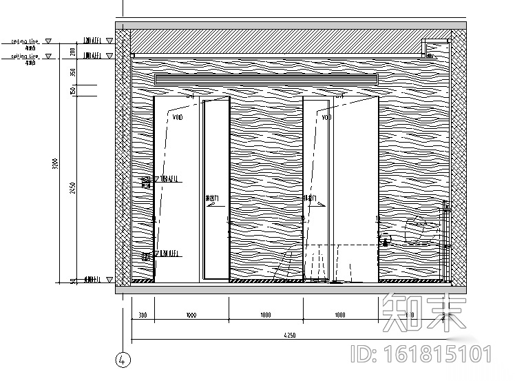 惠州翡翠山华美达酒店客房施工图设计+效果图cad施工图下载【ID:161815101】