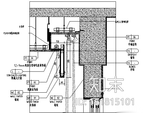 惠州翡翠山华美达酒店客房施工图设计+效果图cad施工图下载【ID:161815101】