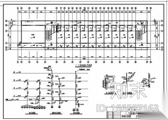 某老年人公寓水电设计cad施工图下载【ID:166587163】