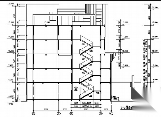 五层医院门诊及住院楼建筑施工图cad施工图下载【ID:151589176】