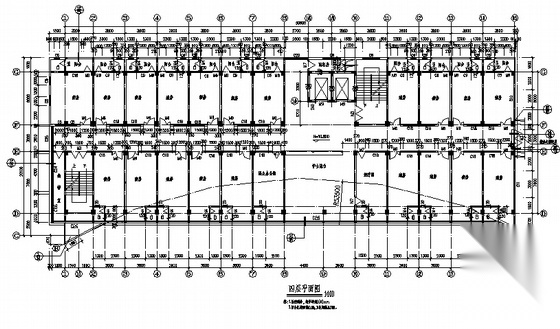 五层医院门诊及住院楼建筑施工图cad施工图下载【ID:151589176】