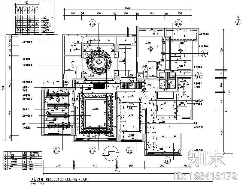 [广东]帝豪湾公墅设计施工图（附效果图）cad施工图下载【ID:168418172】