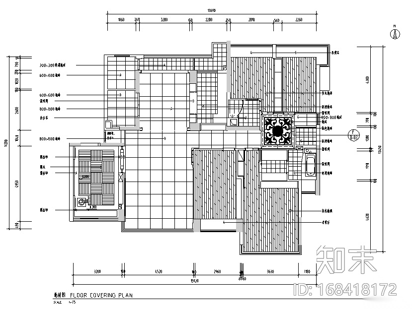 [广东]帝豪湾公墅设计施工图（附效果图）cad施工图下载【ID:168418172】