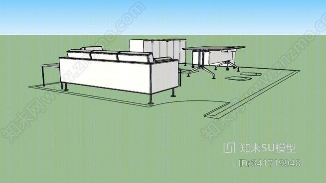 室外SU模型下载【ID:341719948】