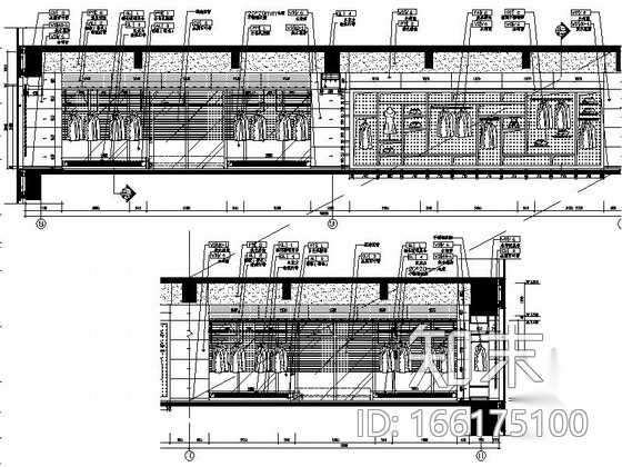 [张家港]某广场外贸公司现代办公室装修图（含效果）cad施工图下载【ID:166175100】