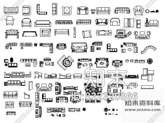 图块/节点cad素材5施工图下载【ID:832320866】
