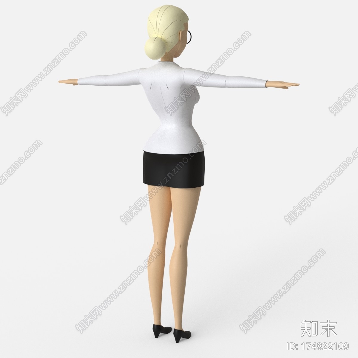 哈利·奎恩(博士)从蝙蝠侠动画系列3DCG模型下载【ID:174822109】