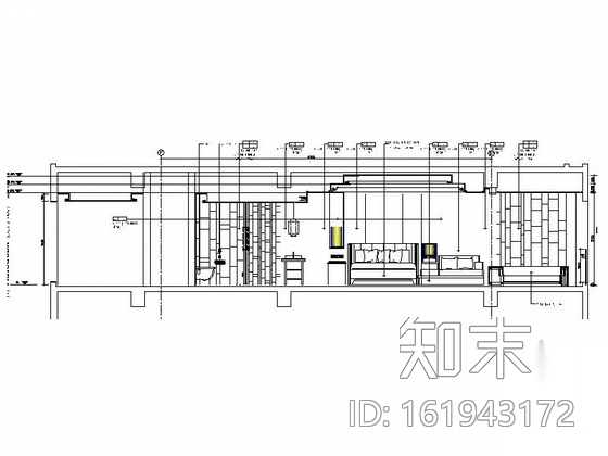 [三亚]高档五星级度假酒店标准大床房装修图cad施工图下载【ID:161943172】