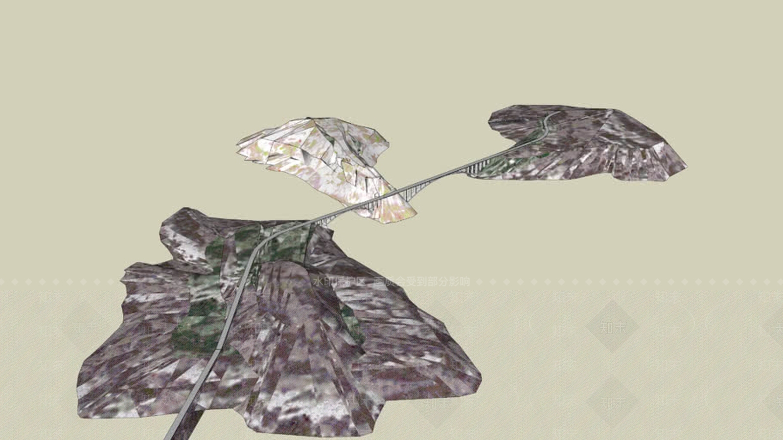 Krk桥SU模型下载【ID:1162137528】