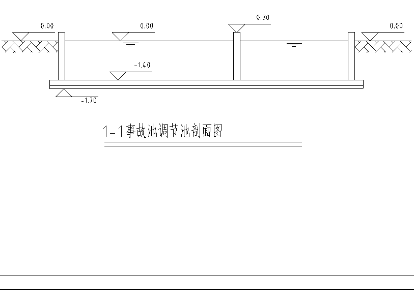 某化学公司污水处理项目施工图纸cad施工图下载【ID:166848113】