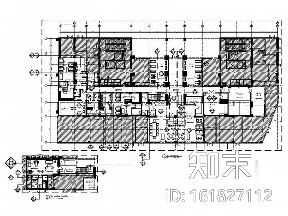 [上海]名师设计高档街坊会所设计施工图（含效果方案）cad施工图下载【ID:161827112】