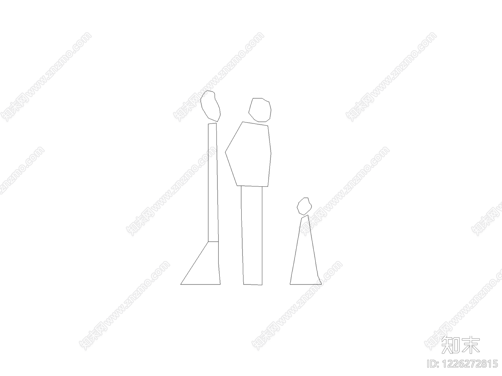 人物CAD图纸