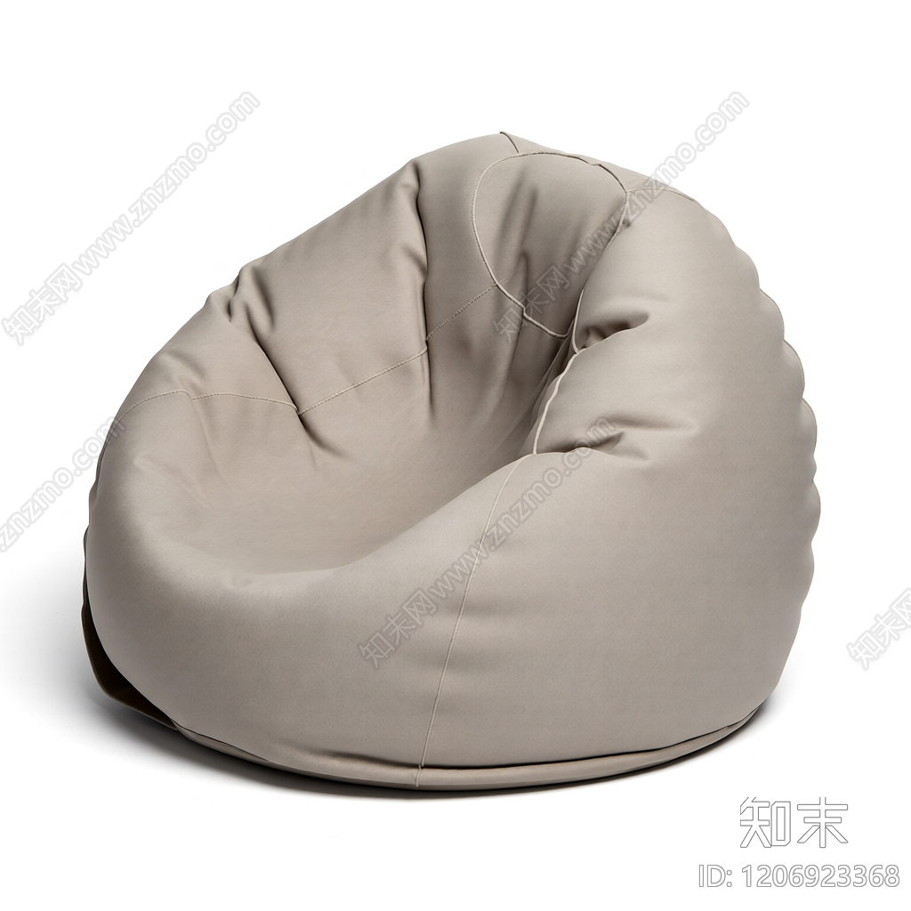 布艺懒人沙发模型3D模型下载【ID:1206923368】